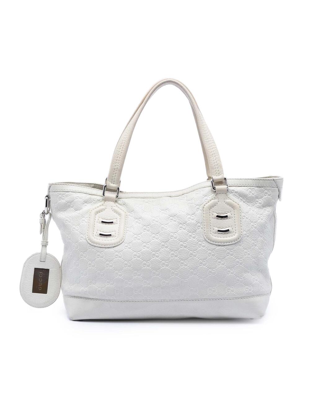 Gucci Ssima Techno Tag Tote Pre-Loved #360595G42B
